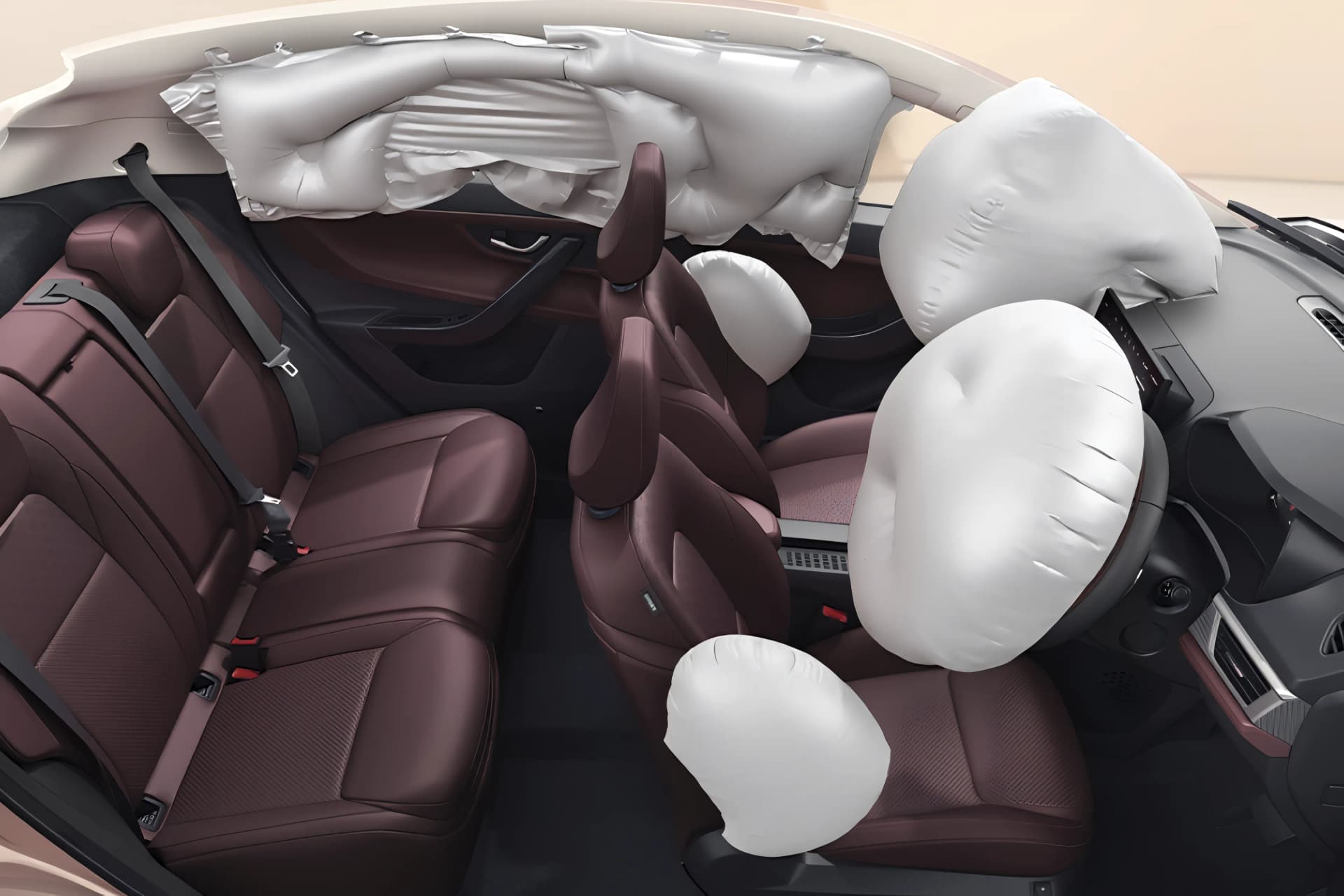 Tata Curvv Airbags View