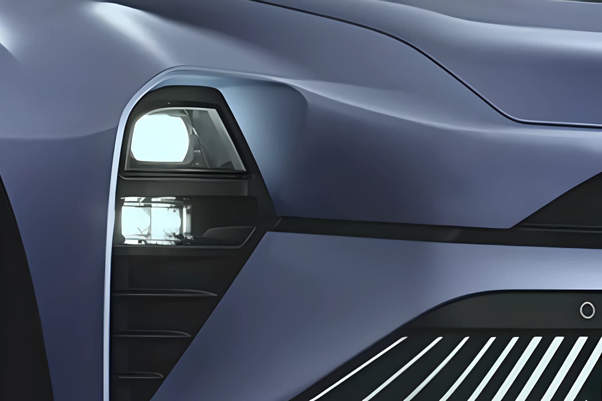 Tata Curvv EV  Headlight View