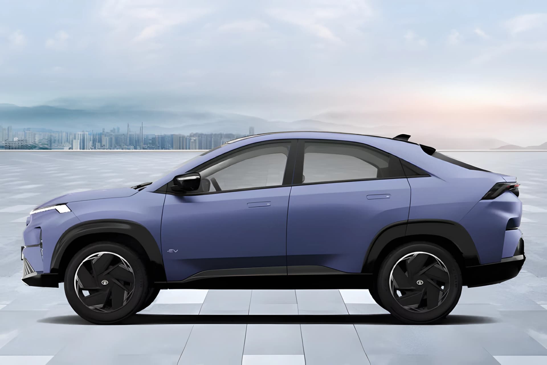 Tata Curvv EV Left Side View