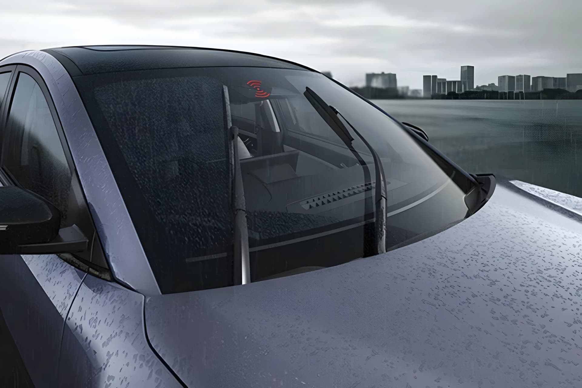 Tata Curvv EV Rain Sensing Wiper View