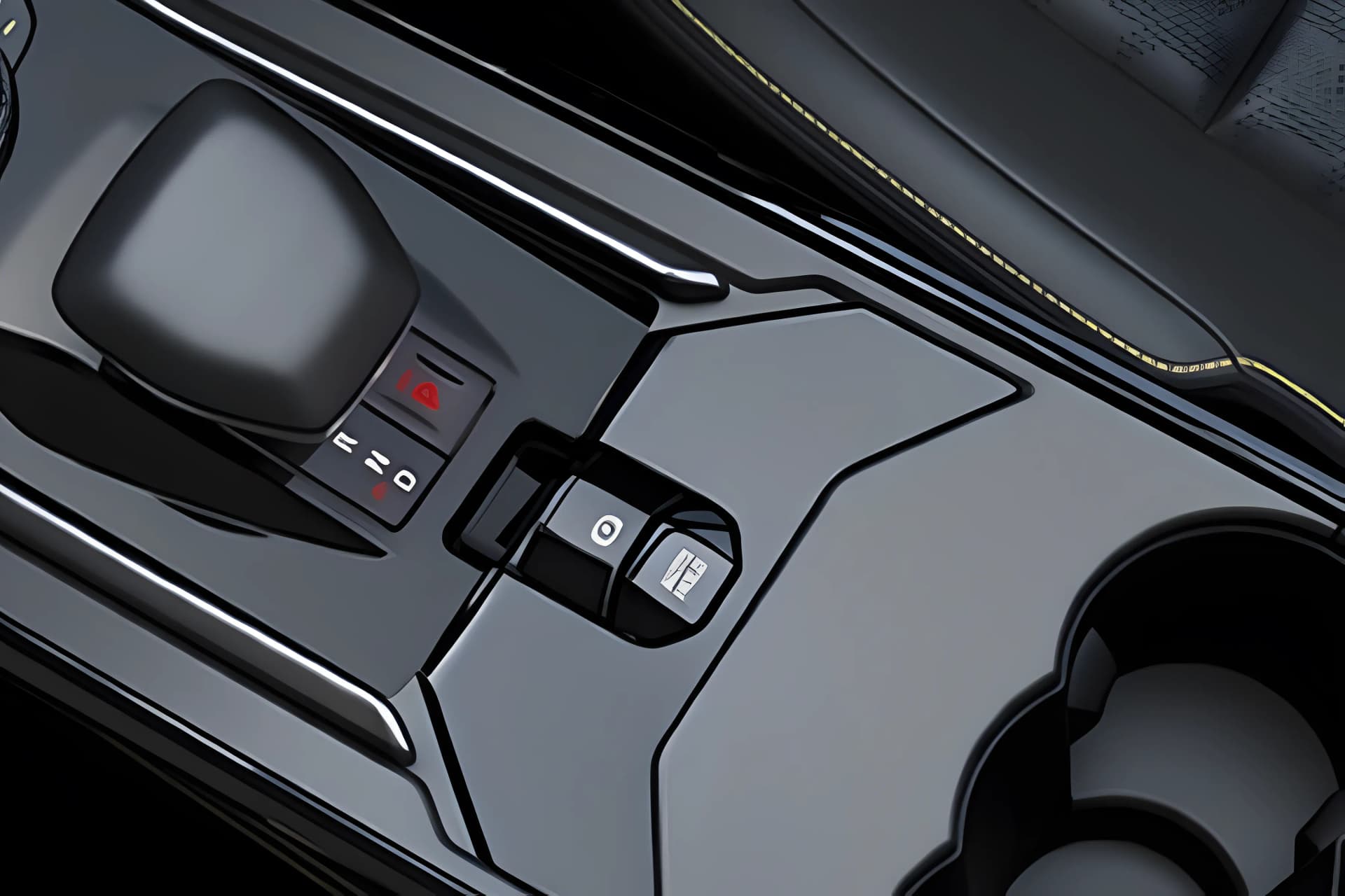 Tata Harrier Shifter View