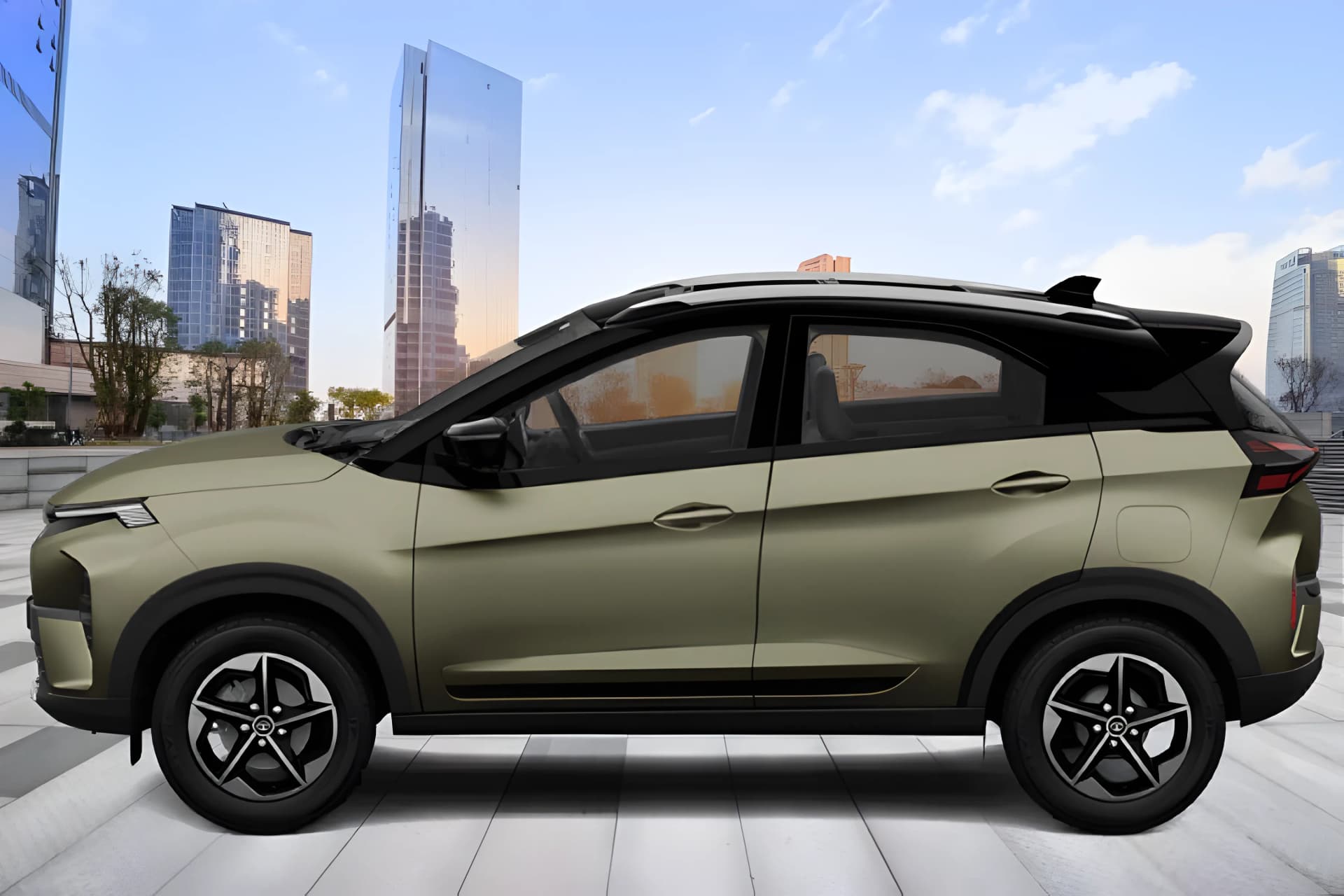 Tata Nexon Left Side View