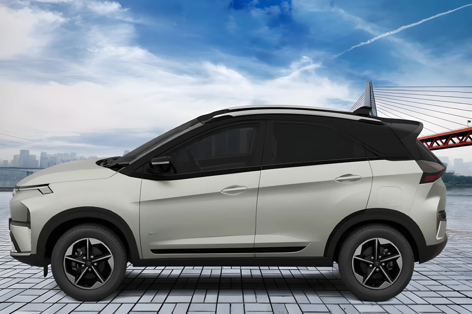Tata Nexon EV Left Side View