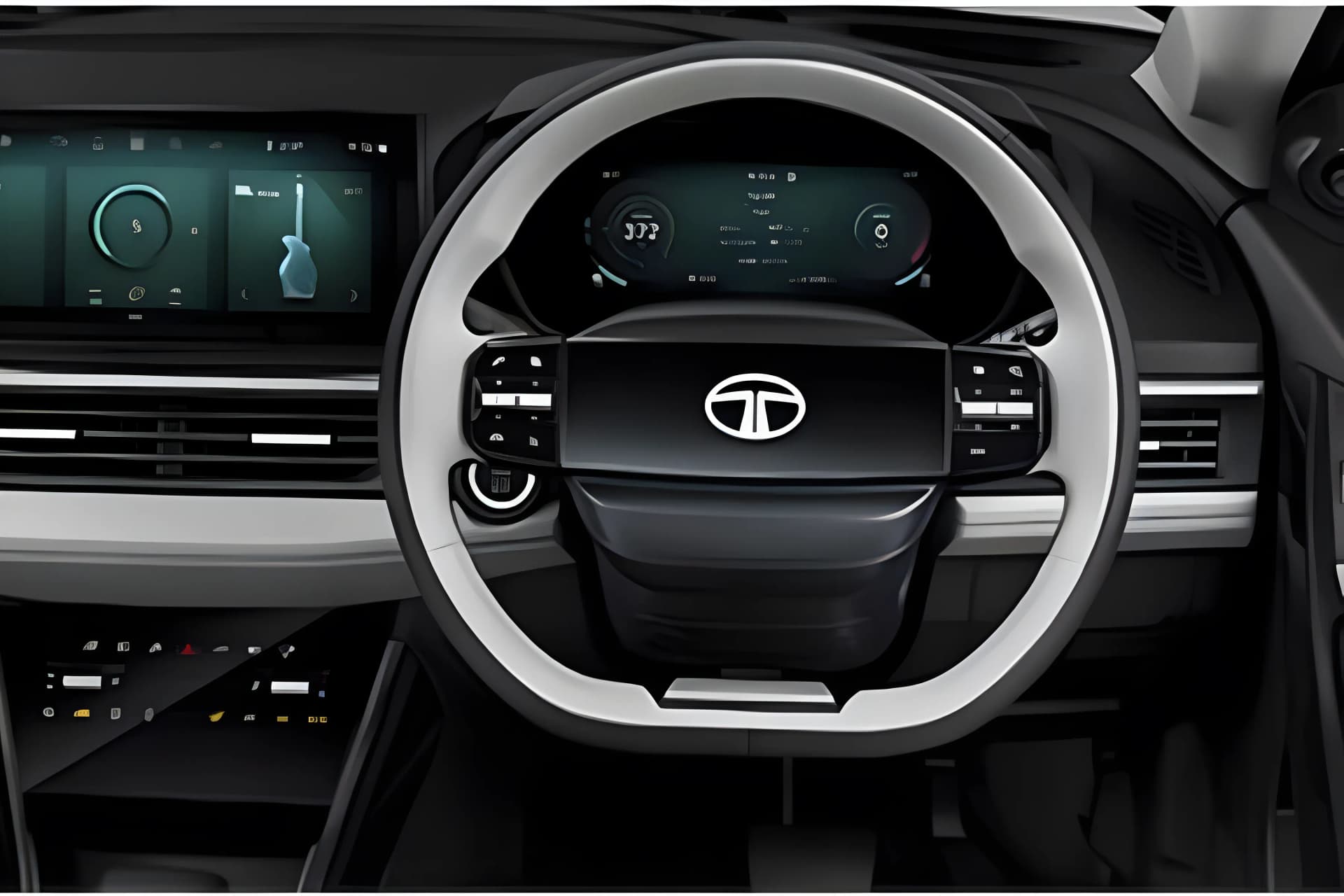 Tata Nexon EV Steering View
