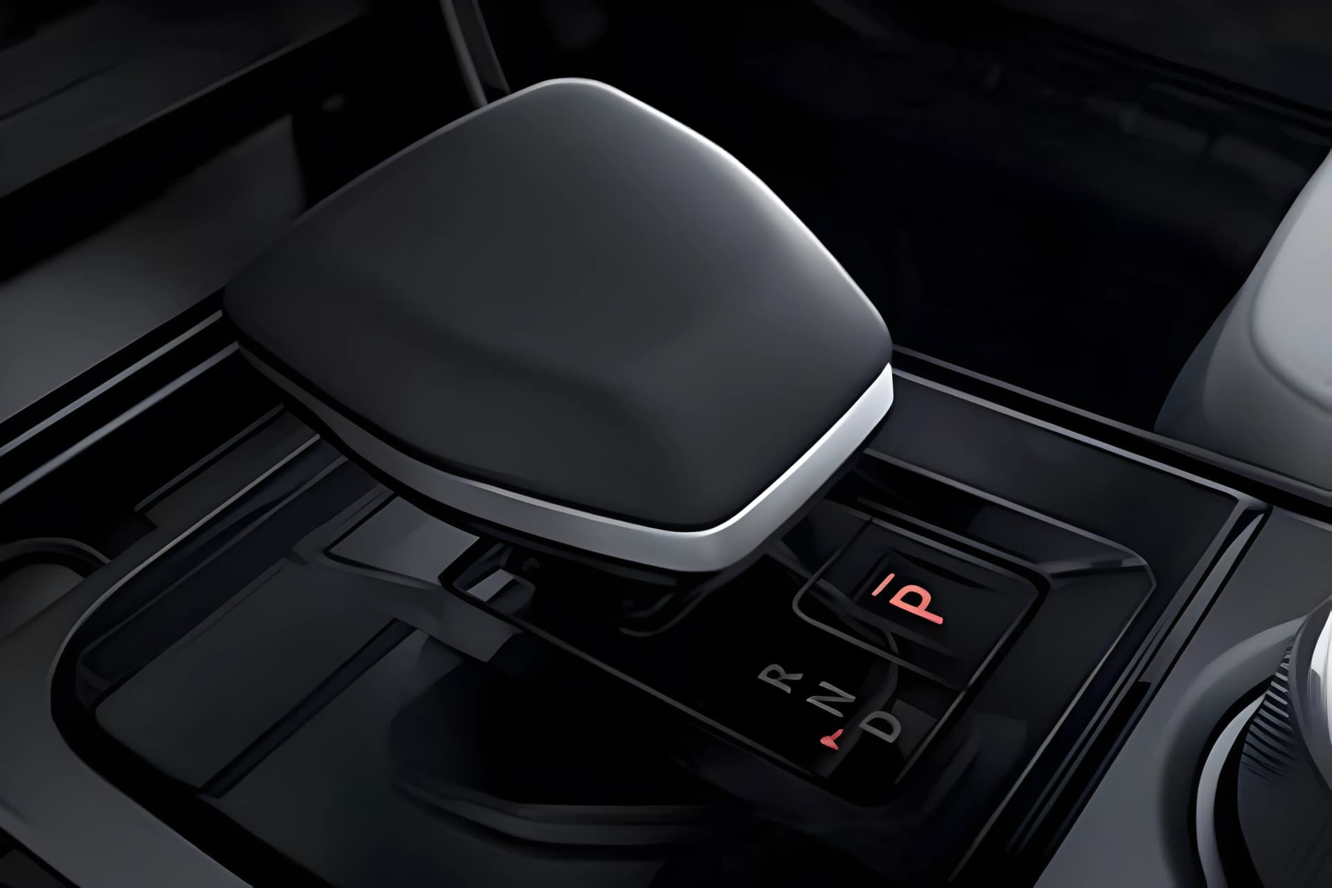 Tata Nexon EV Gear Shifter View