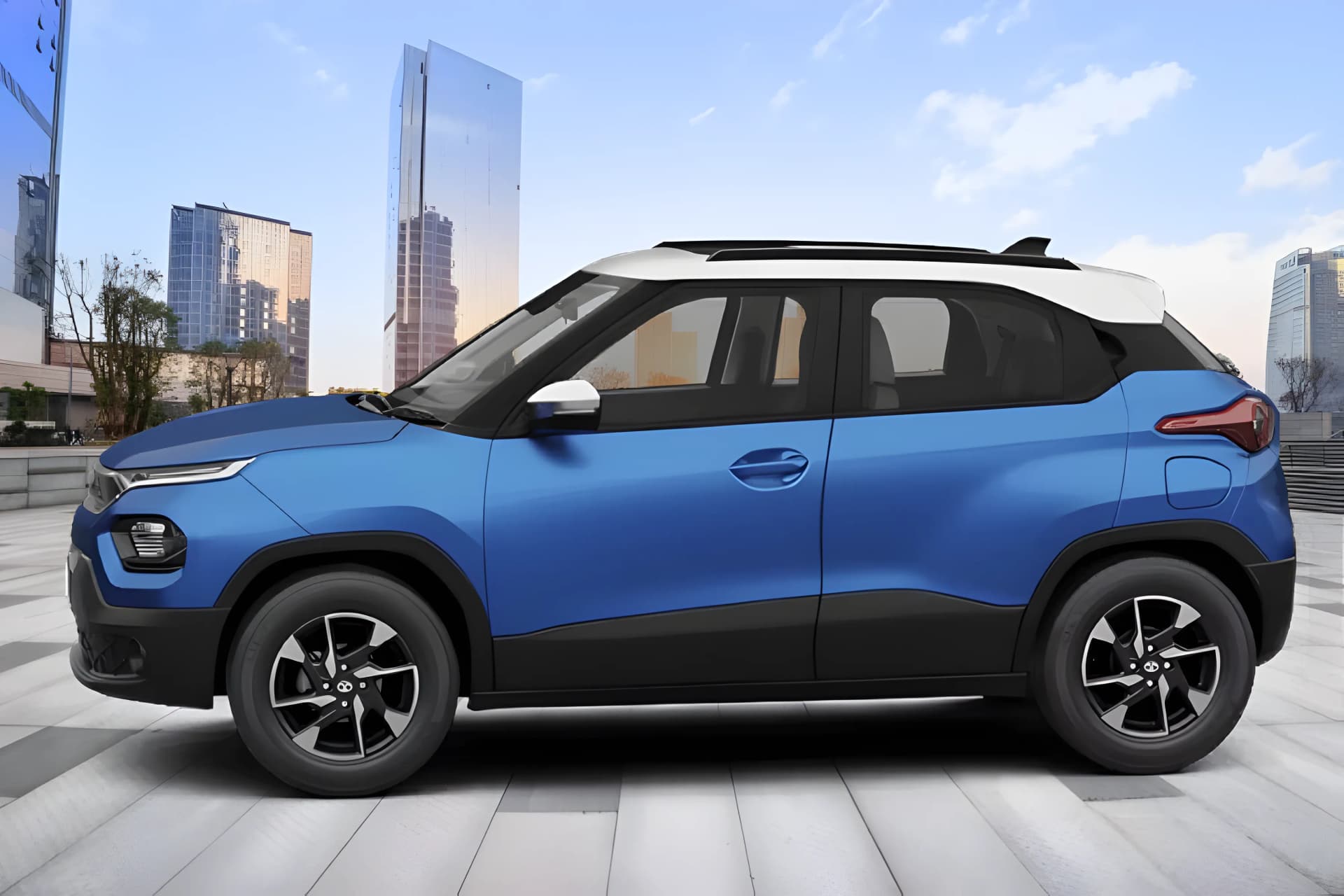 Tata Punch Left Side View