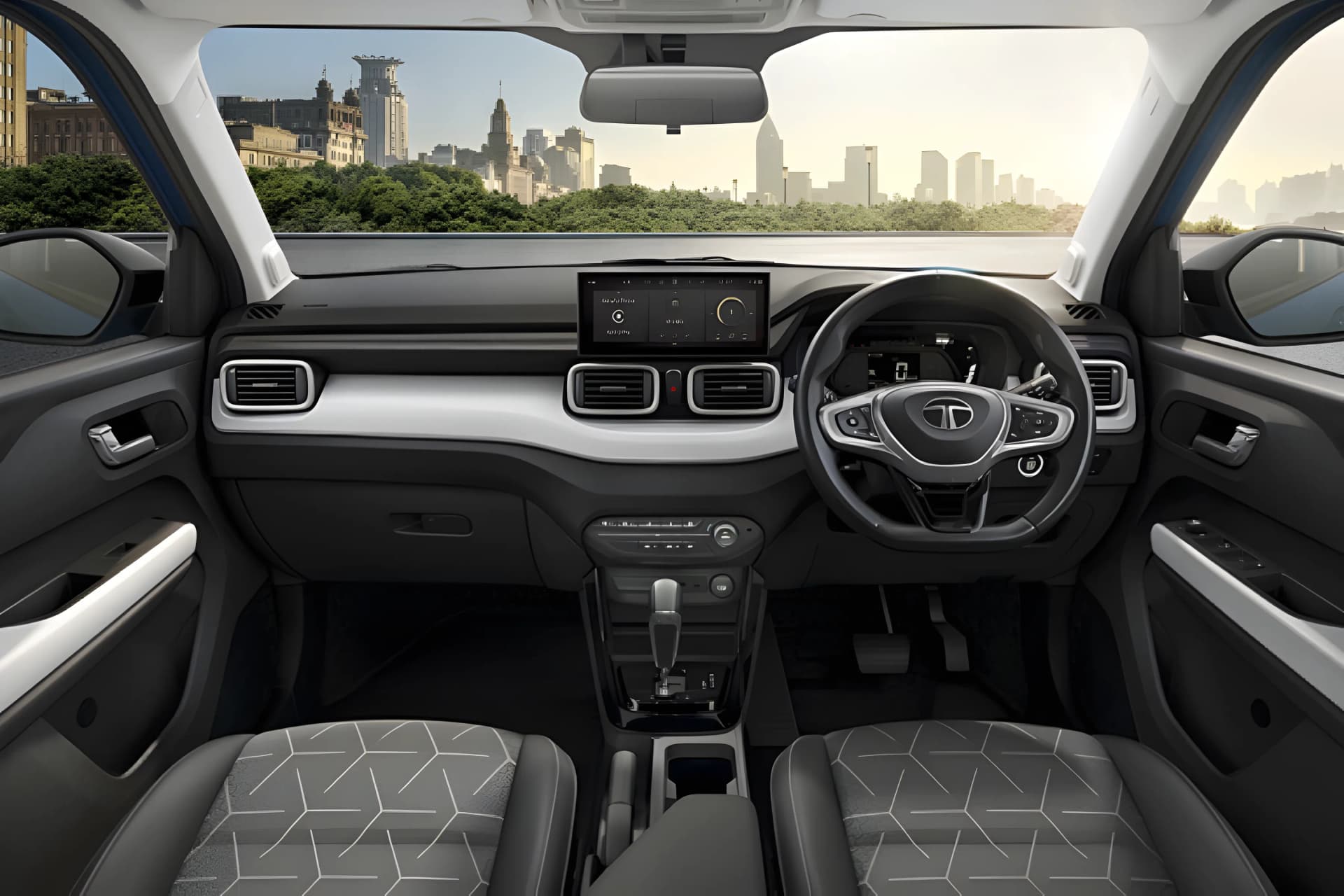 Tata Punch Dashboard View