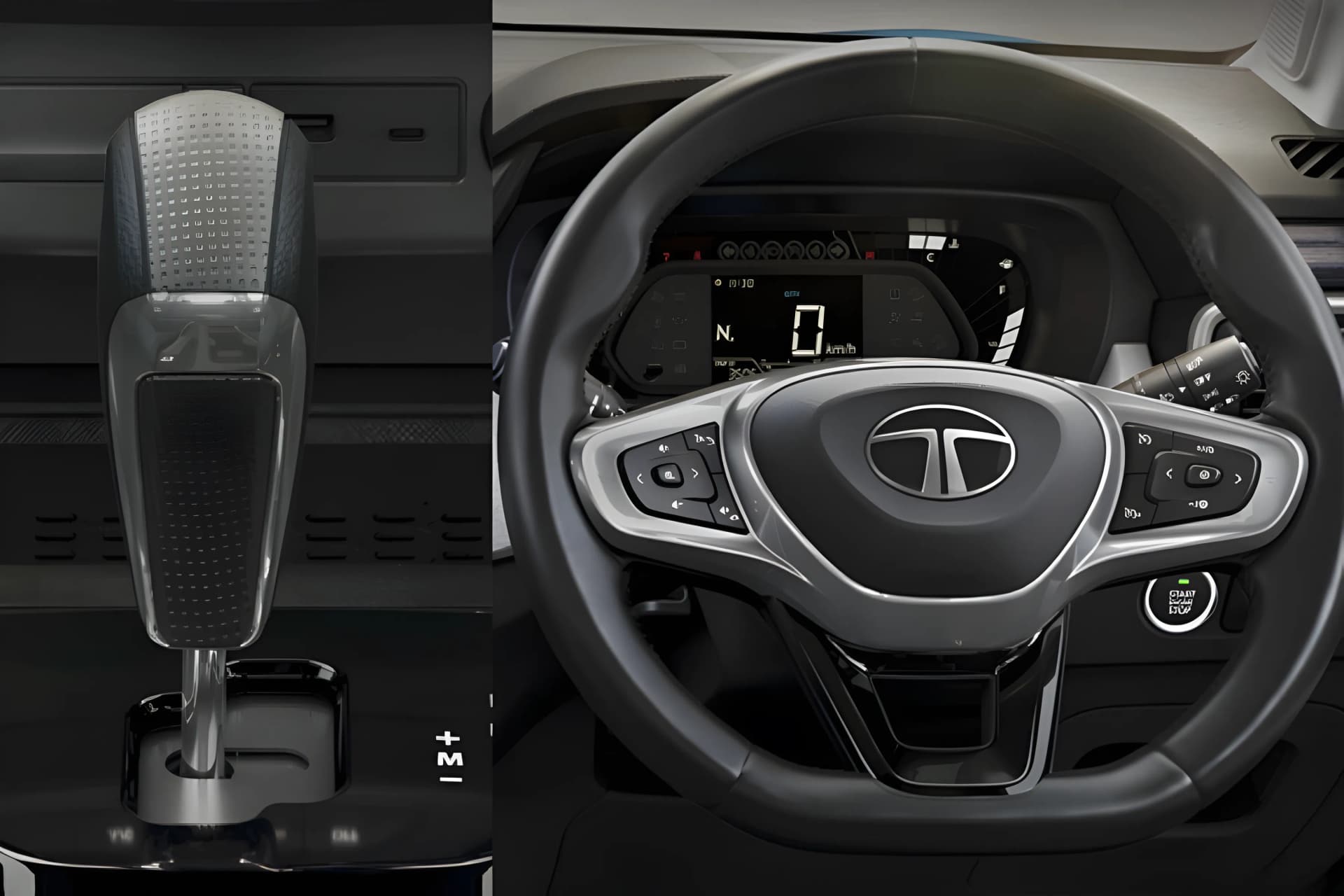 Tata Punch Steering Wheel View