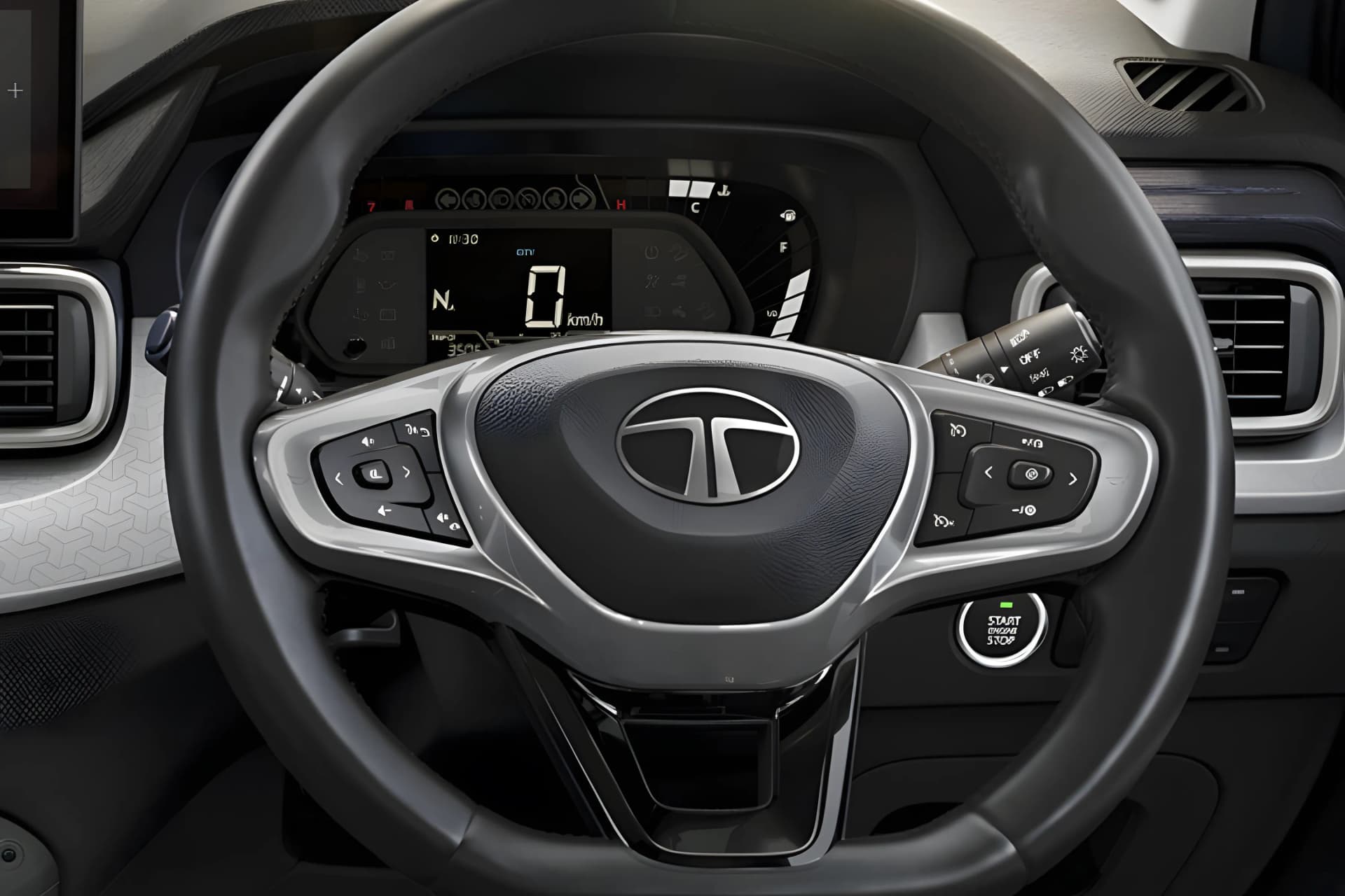 Tata Punch Horn Pad View