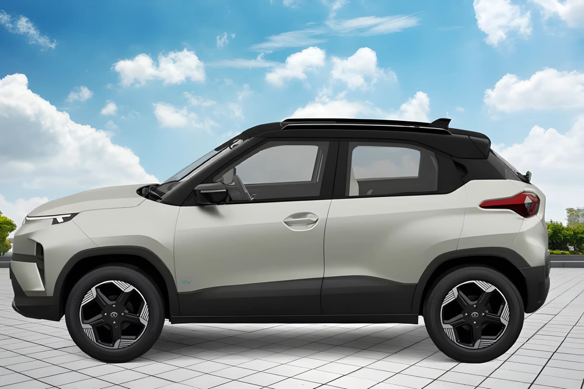Tata Punch EV Left Side View