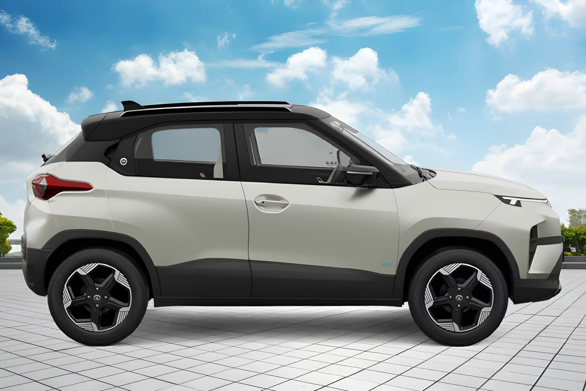 Tata Punch EV Right Side View