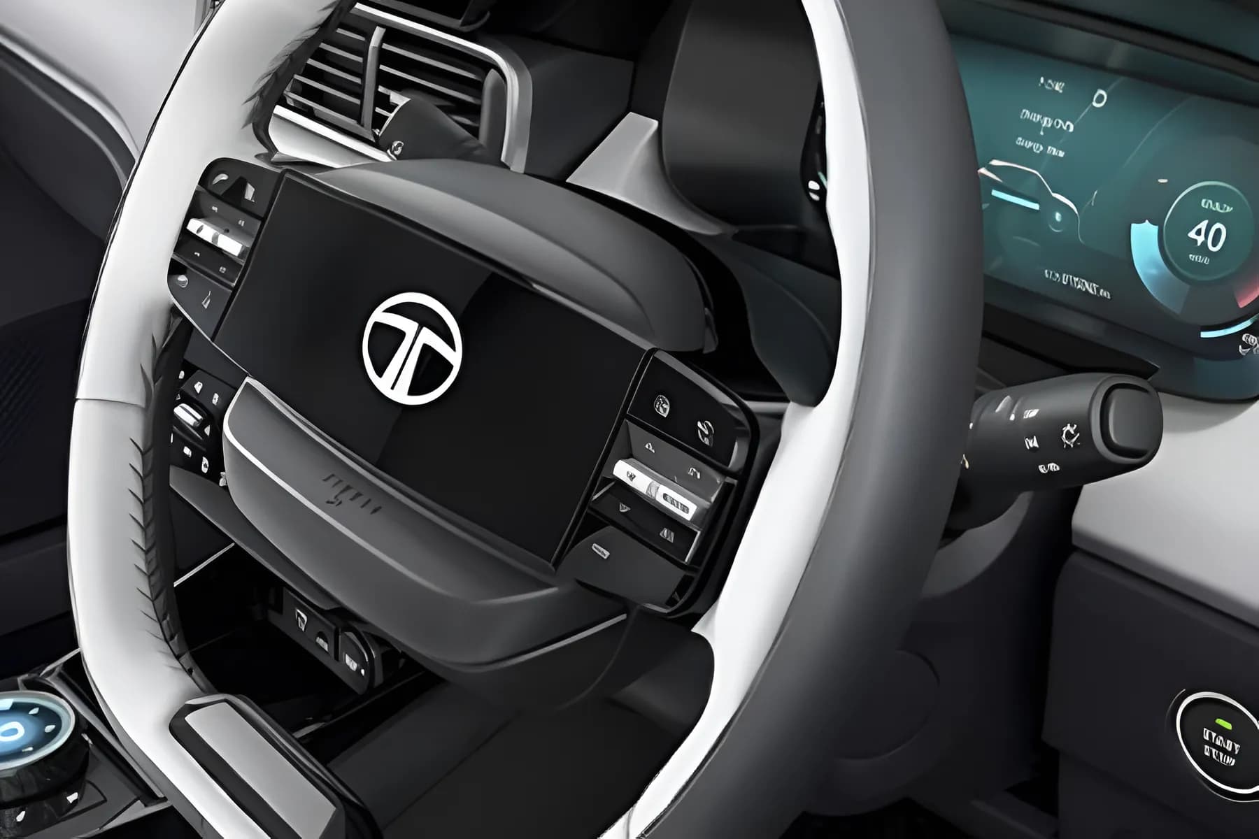 Tata Punch EV Horn Pad View