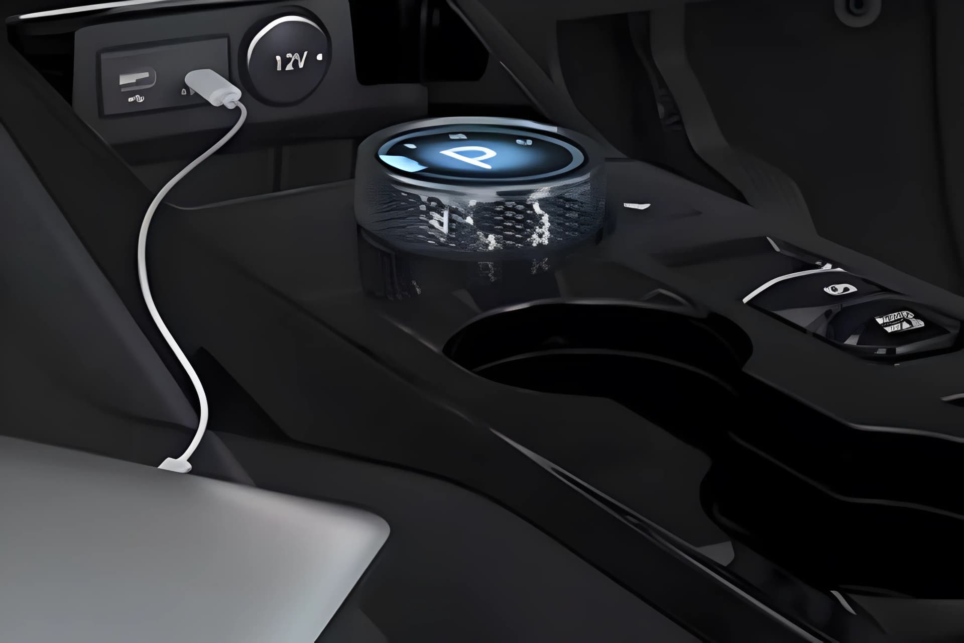 Tata Punch EV Front Charger View