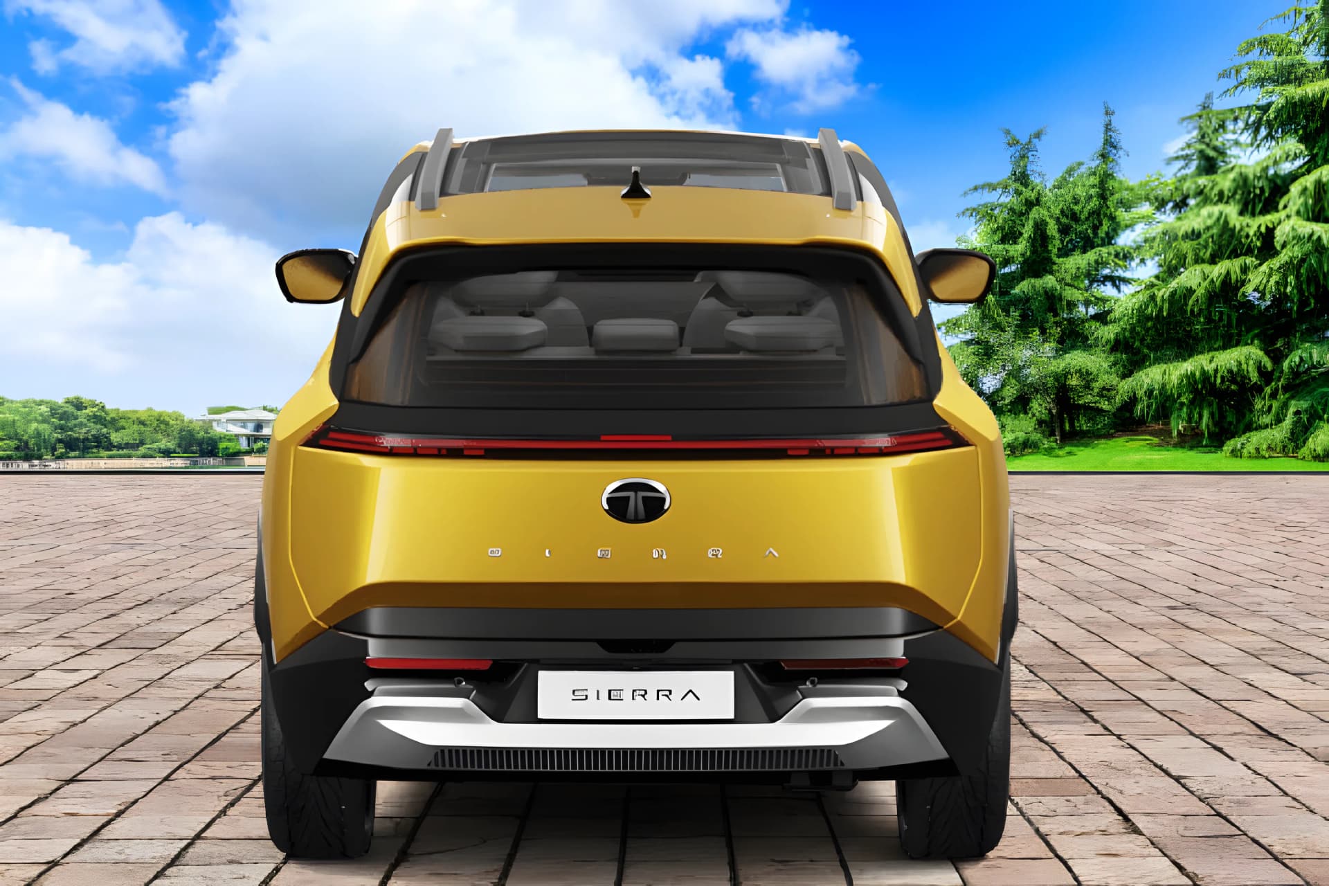 Tata Sierra Rear View