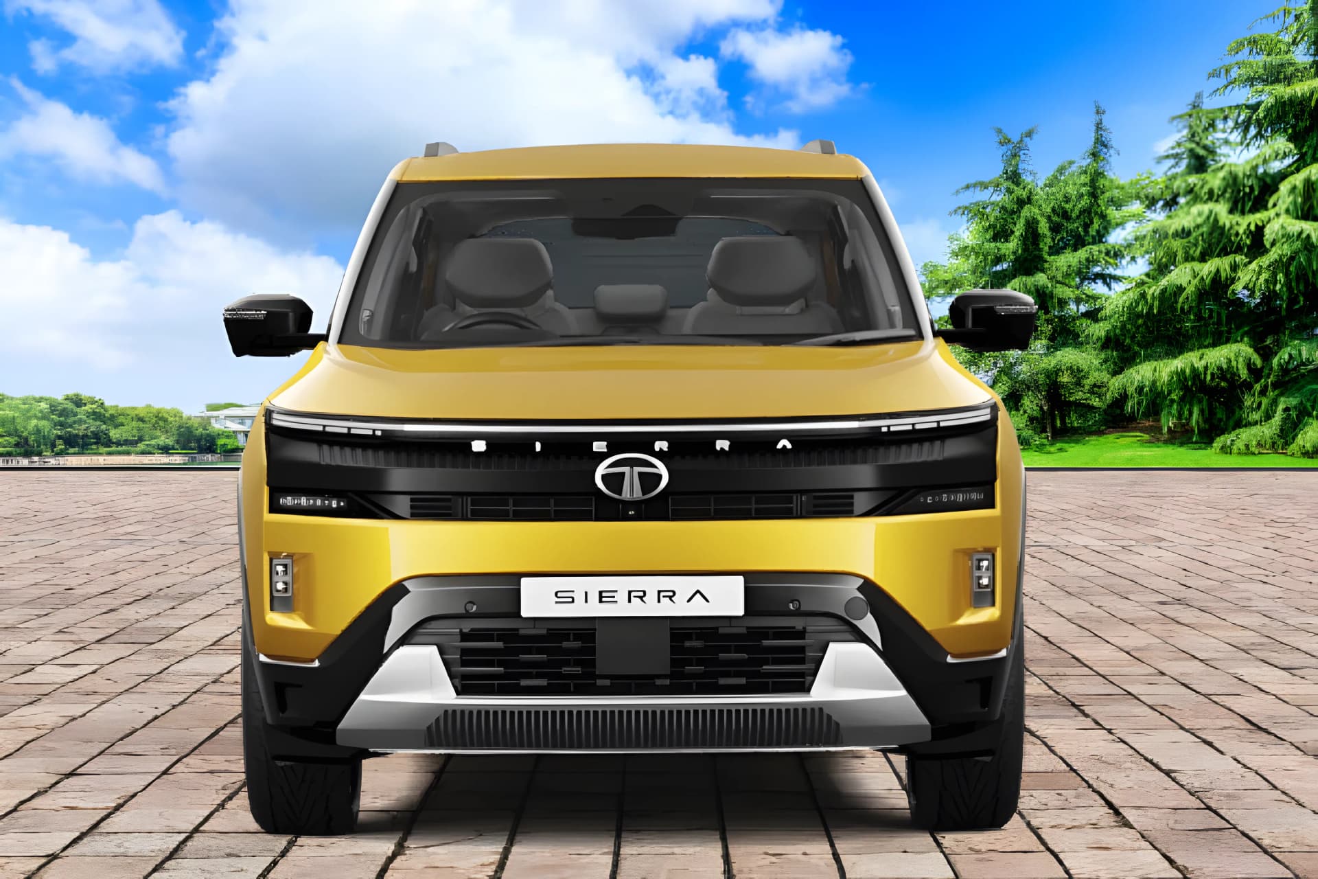 Tata Sierra Front View