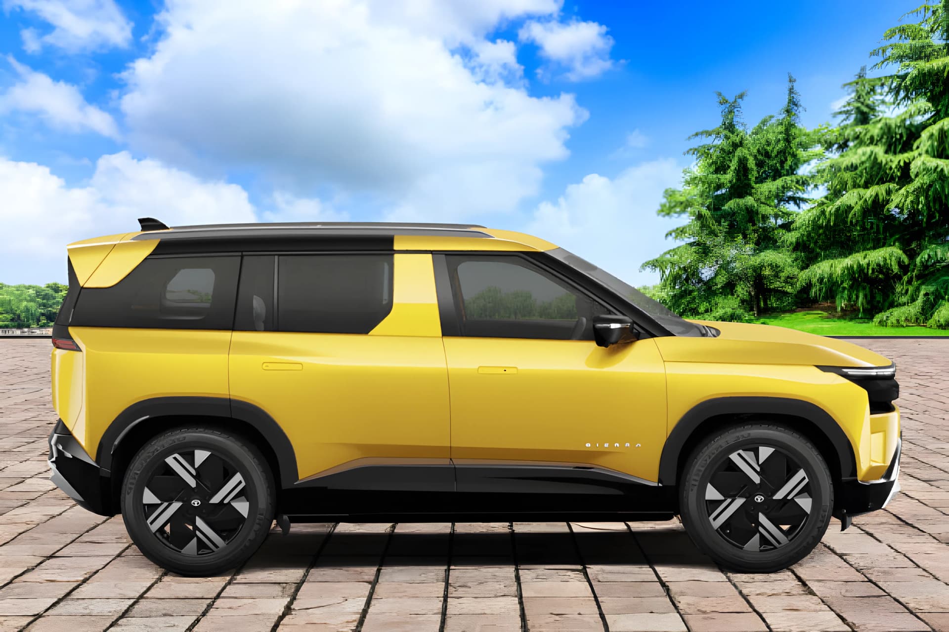 Tata Sierra Right Side View