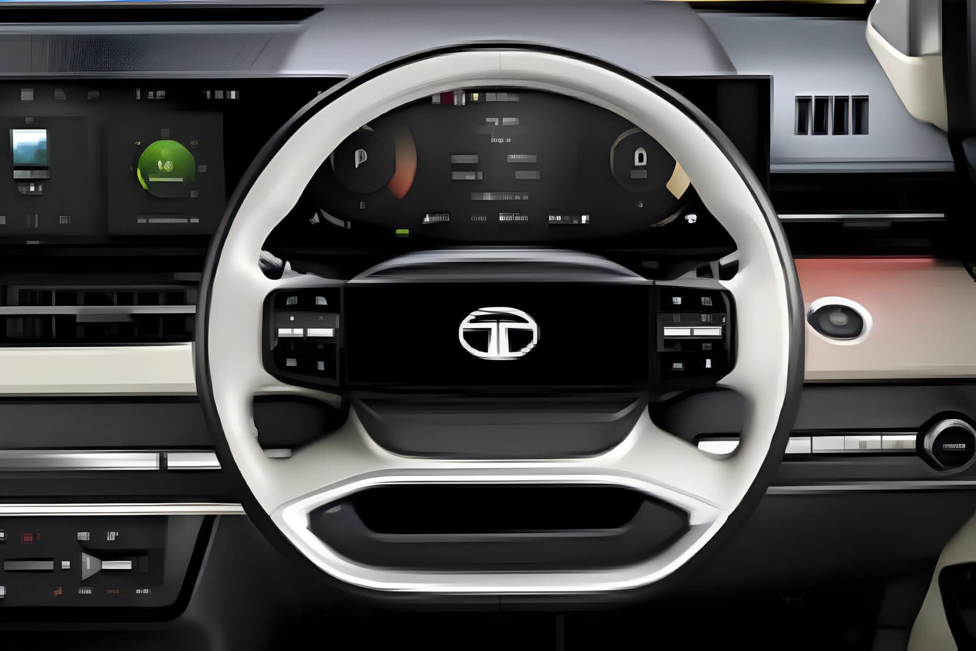 Tata Sierra Steering Wheel View