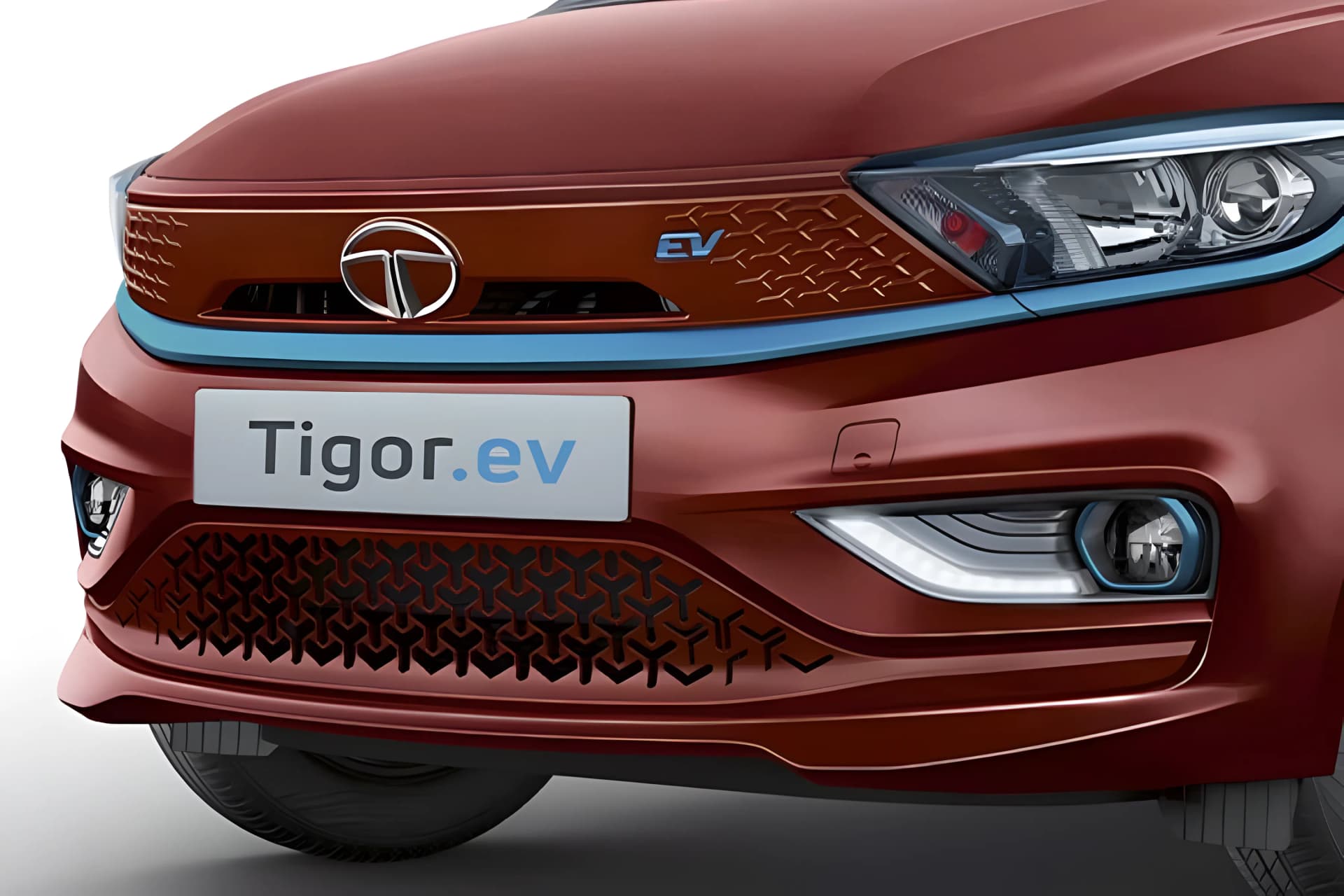 Tata Tigor EV Front Grille View