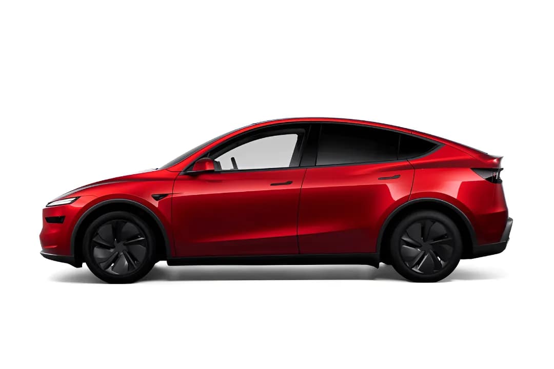Tesla Model Y Ultra Red color