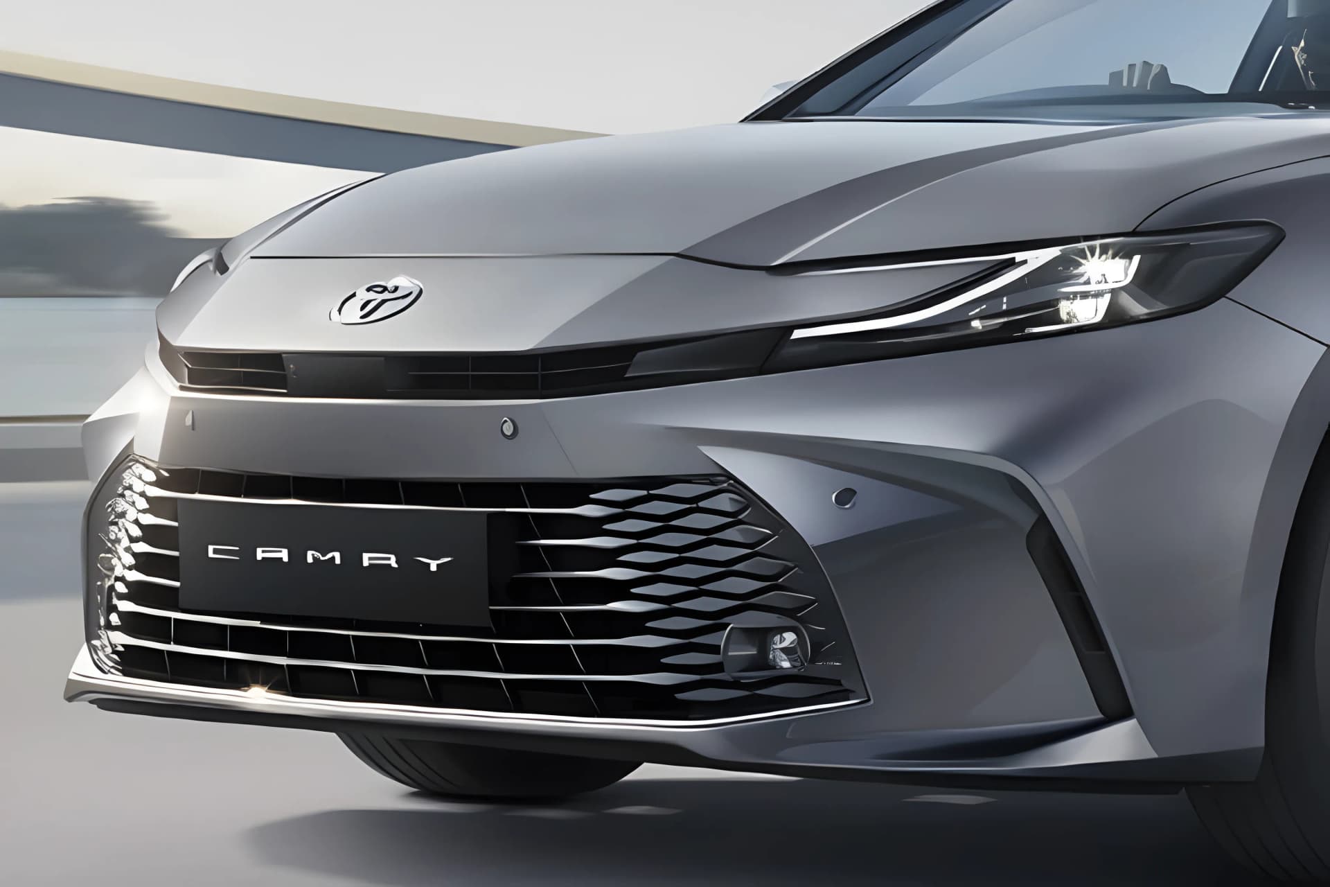 Toyota Camry Front Grille View
