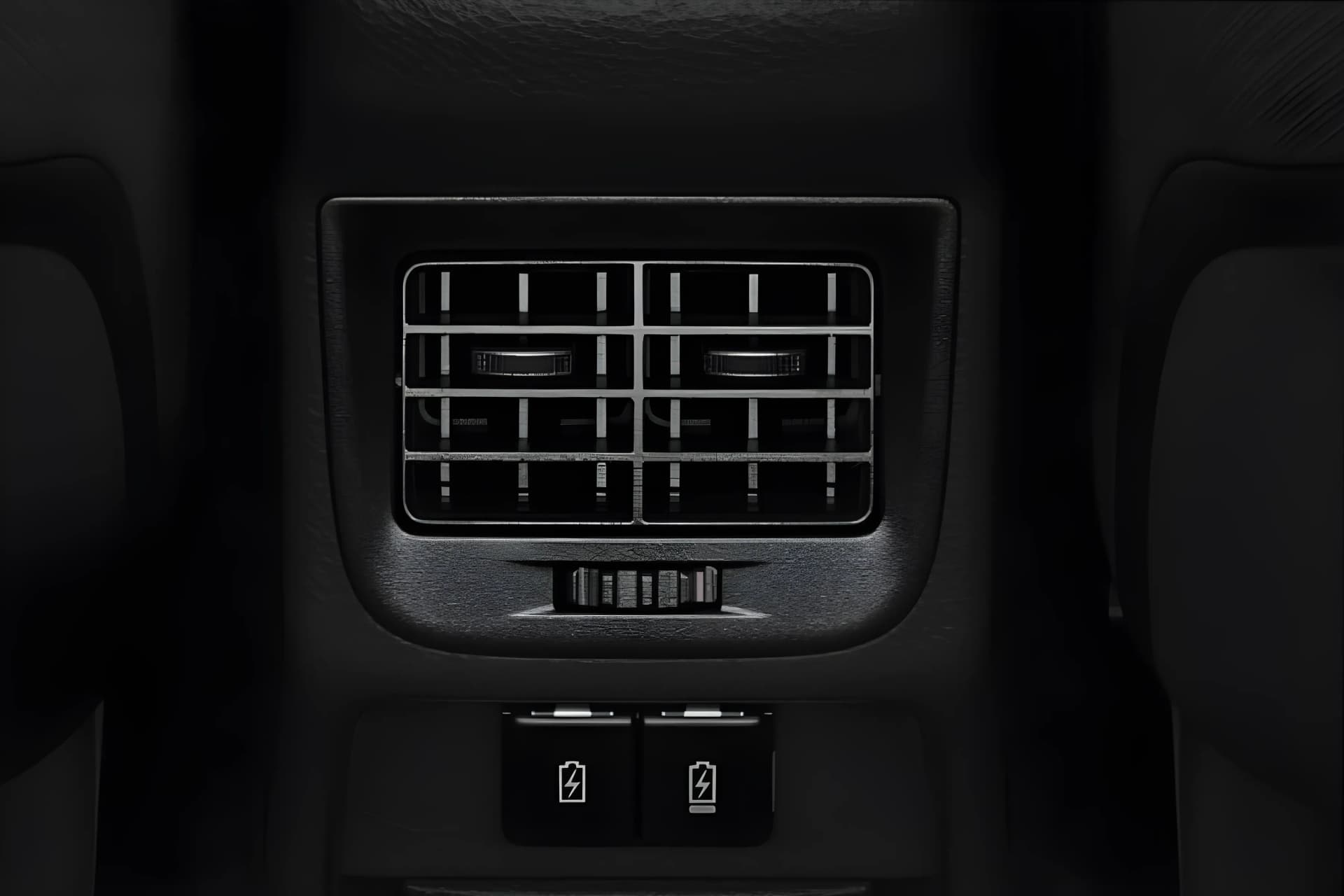 Toyota Glanza Rear AC Vent View