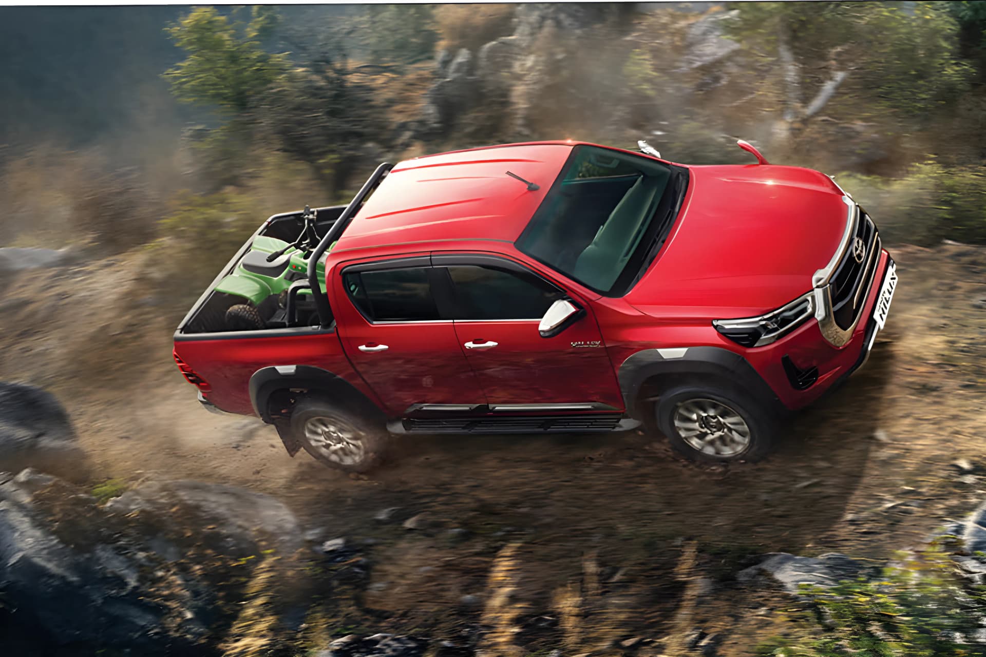 Toyota Hilux Roof View