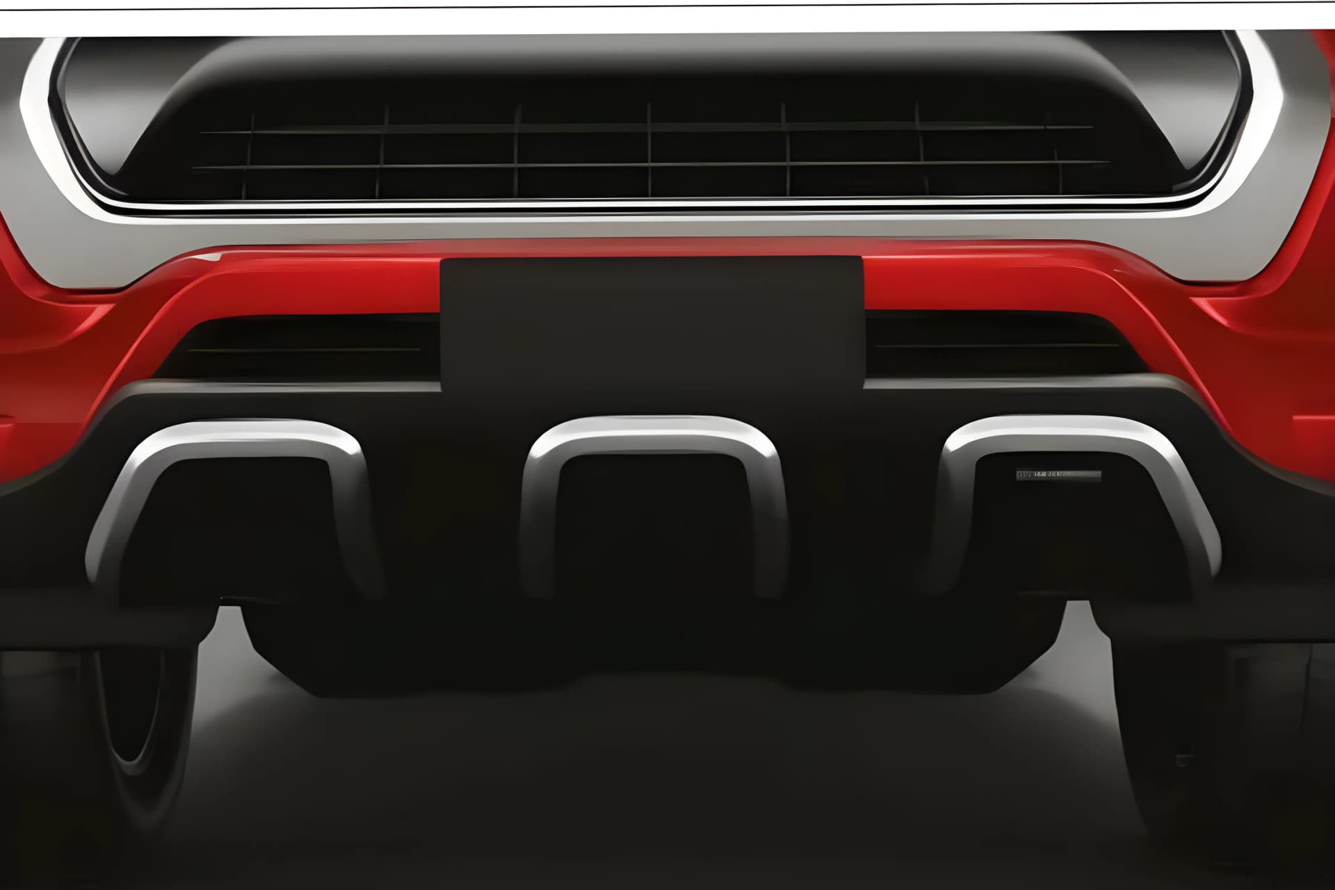 Toyota Hilux Front Bumper View