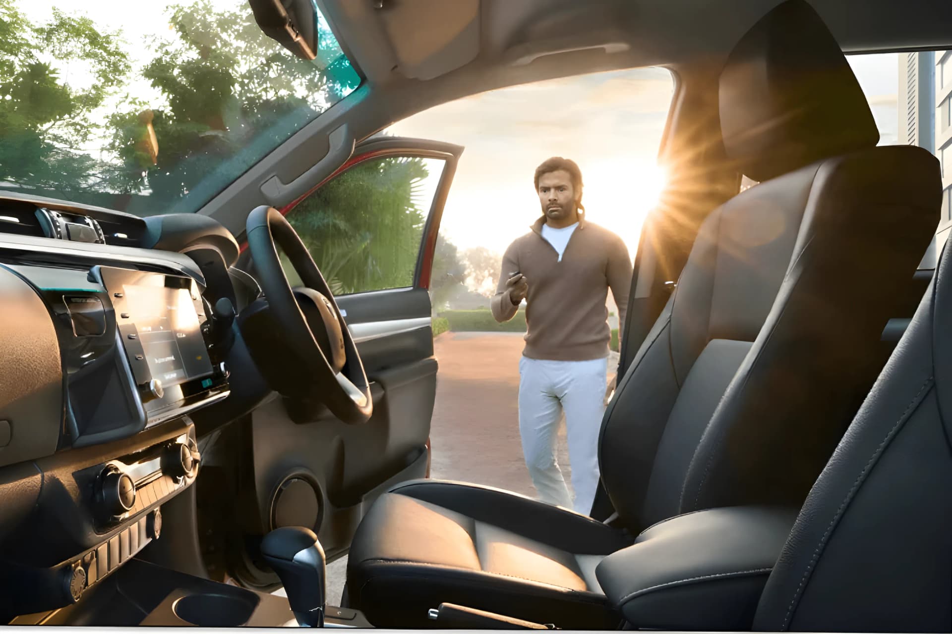Toyota Hilux interior