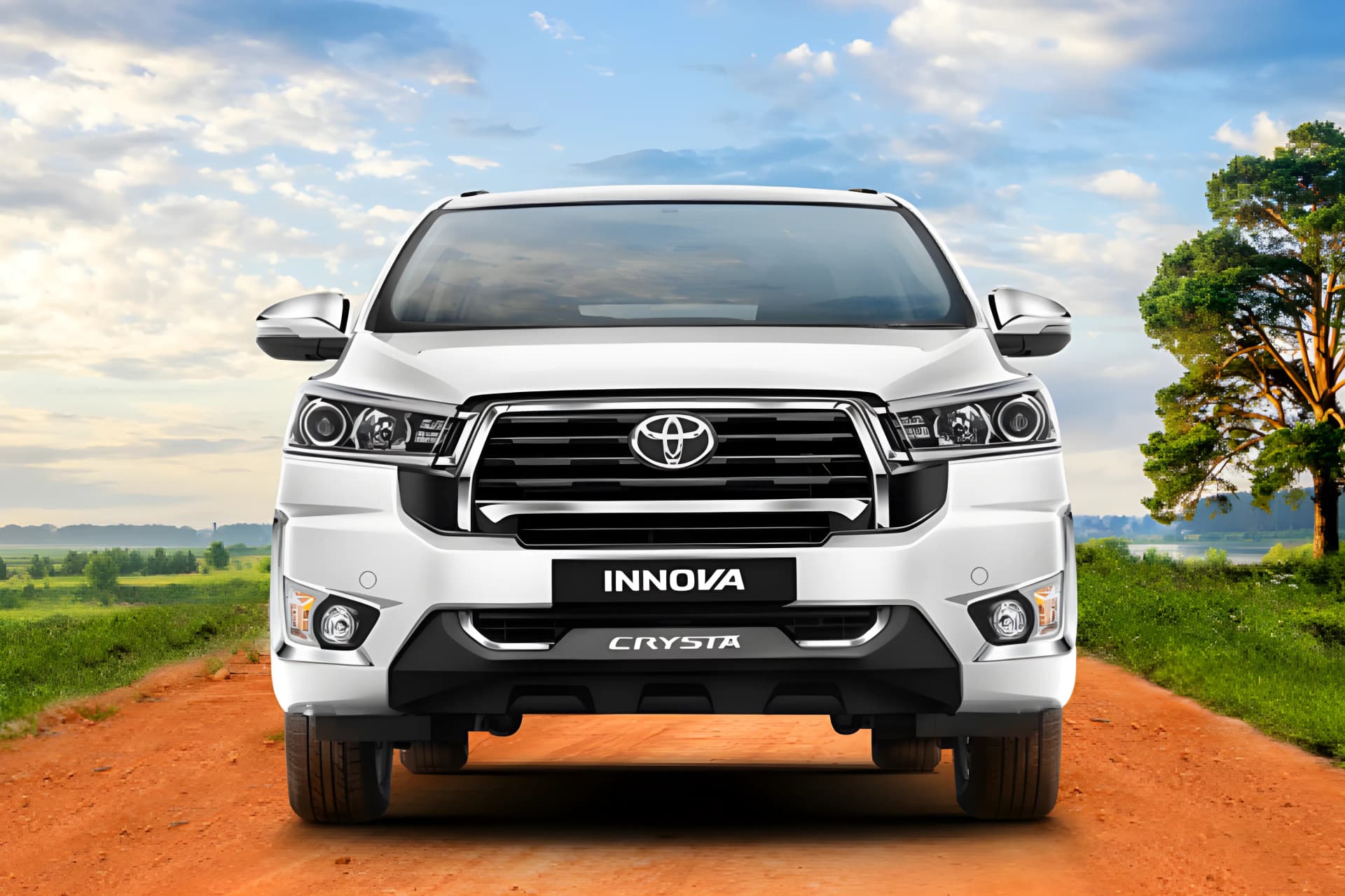 Toyota Innova Crysta Front View