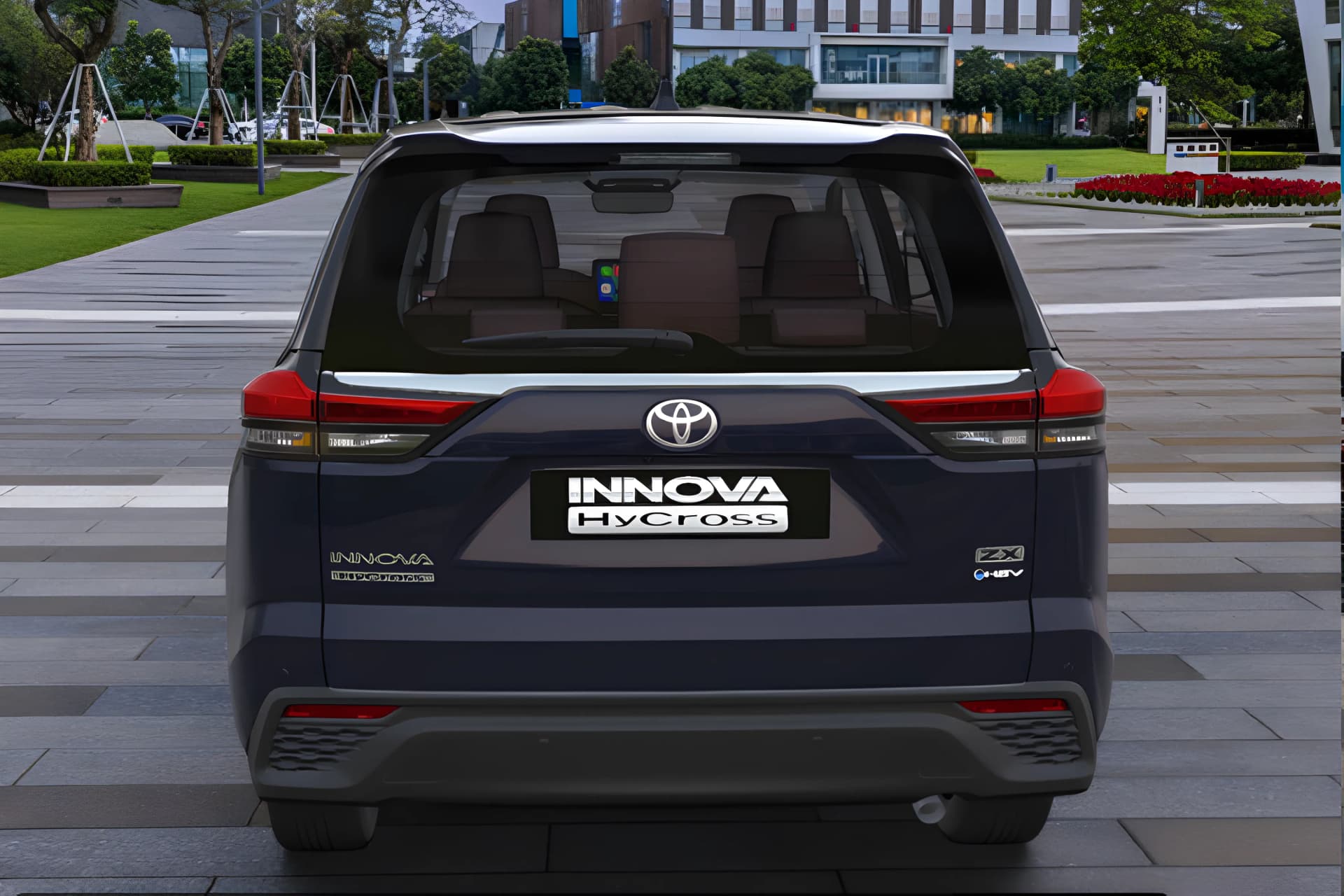 Toyota Innova Hycross Rear View