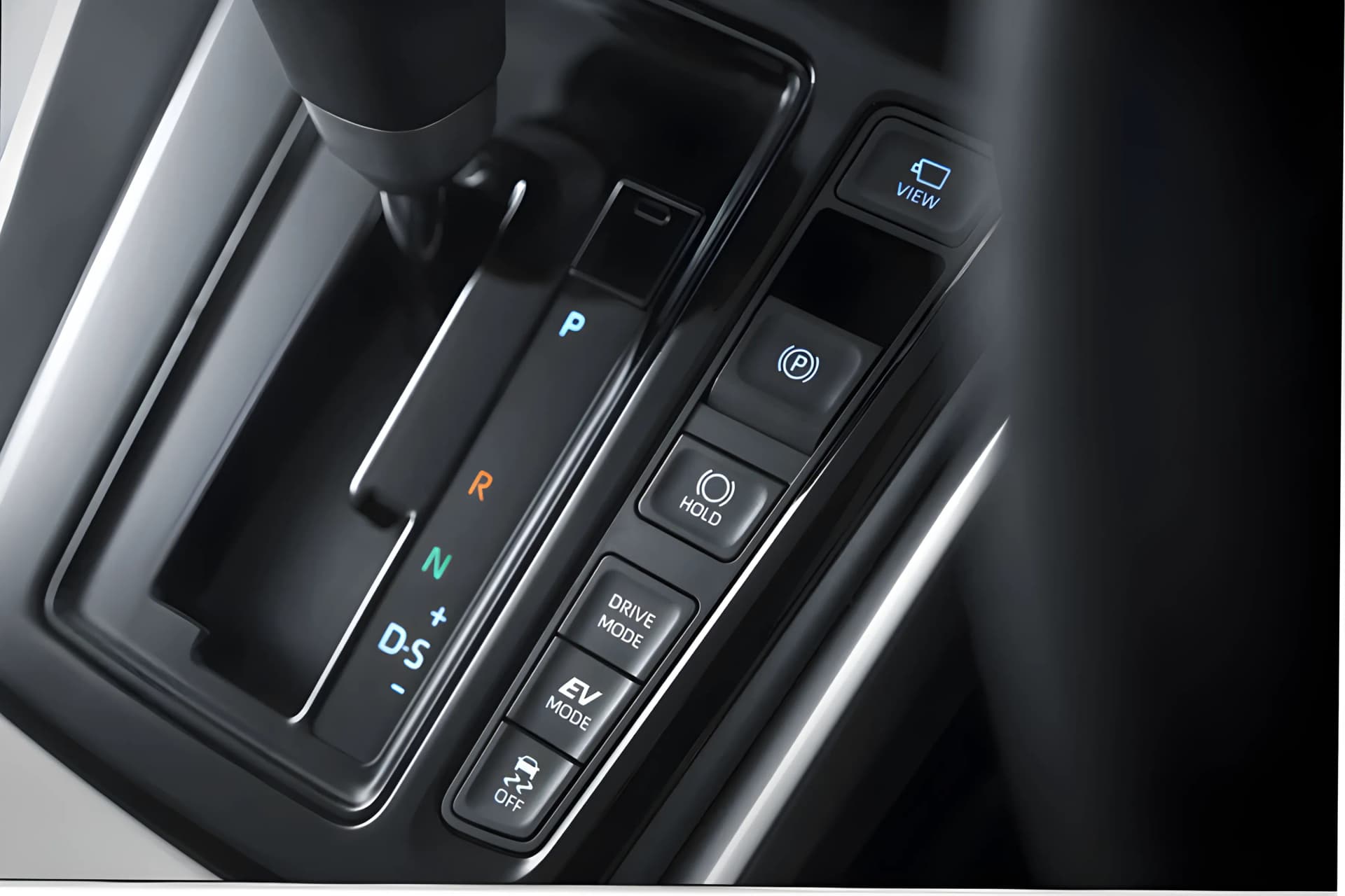 Toyota Innova Hycross Hybrid Gear System View