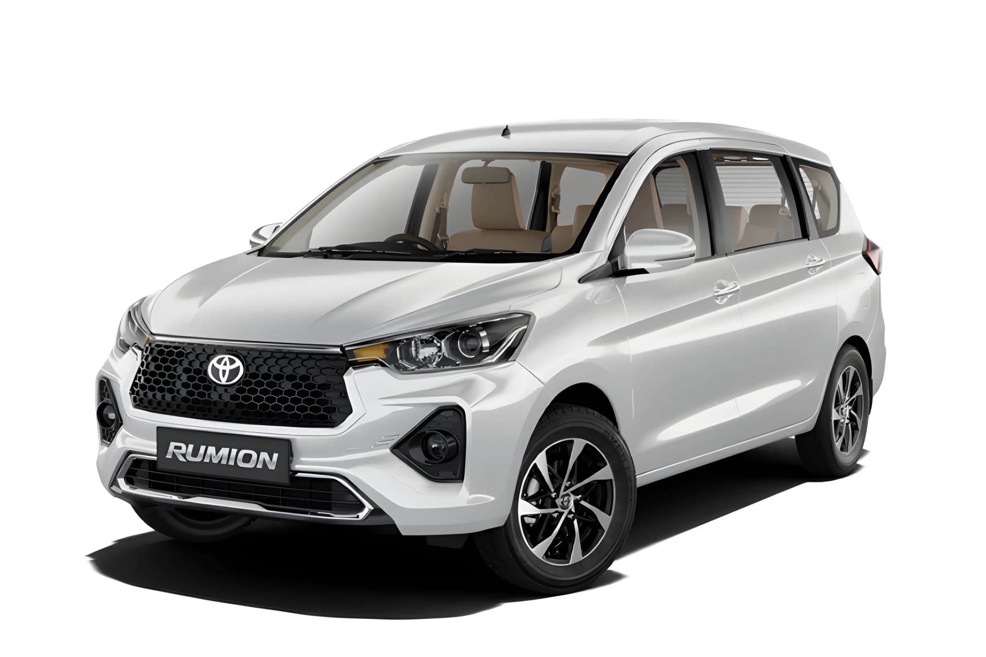 Toyota Rumion Cafe White color