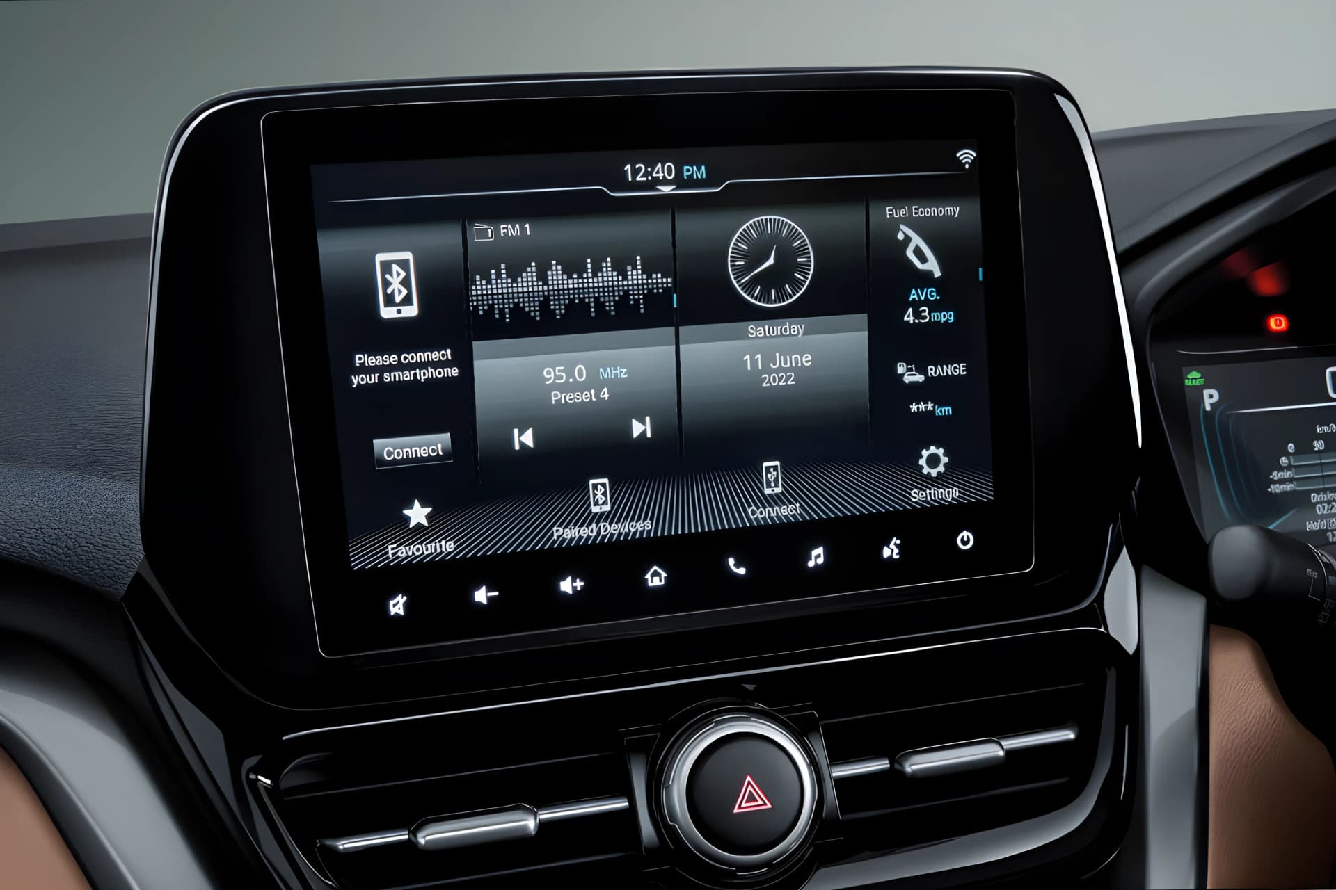 Toyota Urban Cruiser Hyryder Hybrid interior