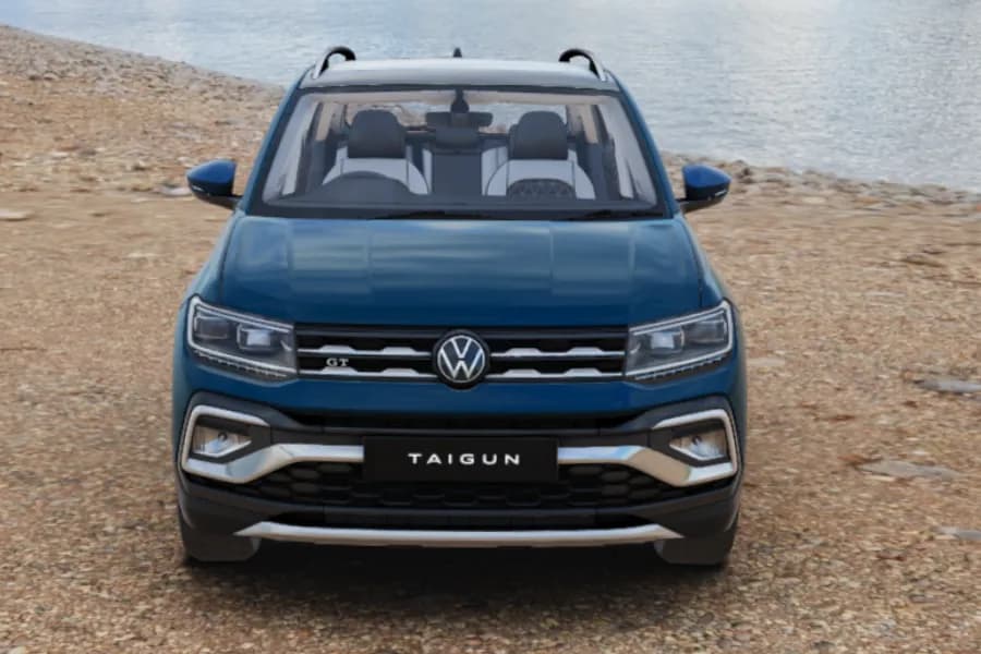 Volkswagen Taigun Chrome Front View