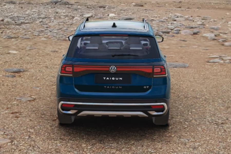 Volkswagen Taigun Chrome Rear View